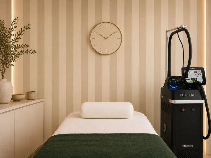 Advanced laser hair removal device in the Summer Skin studio, Birmingham MI