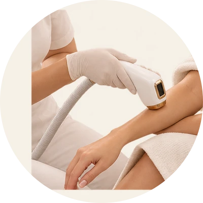 Arms laser hair removal at Summer Skin